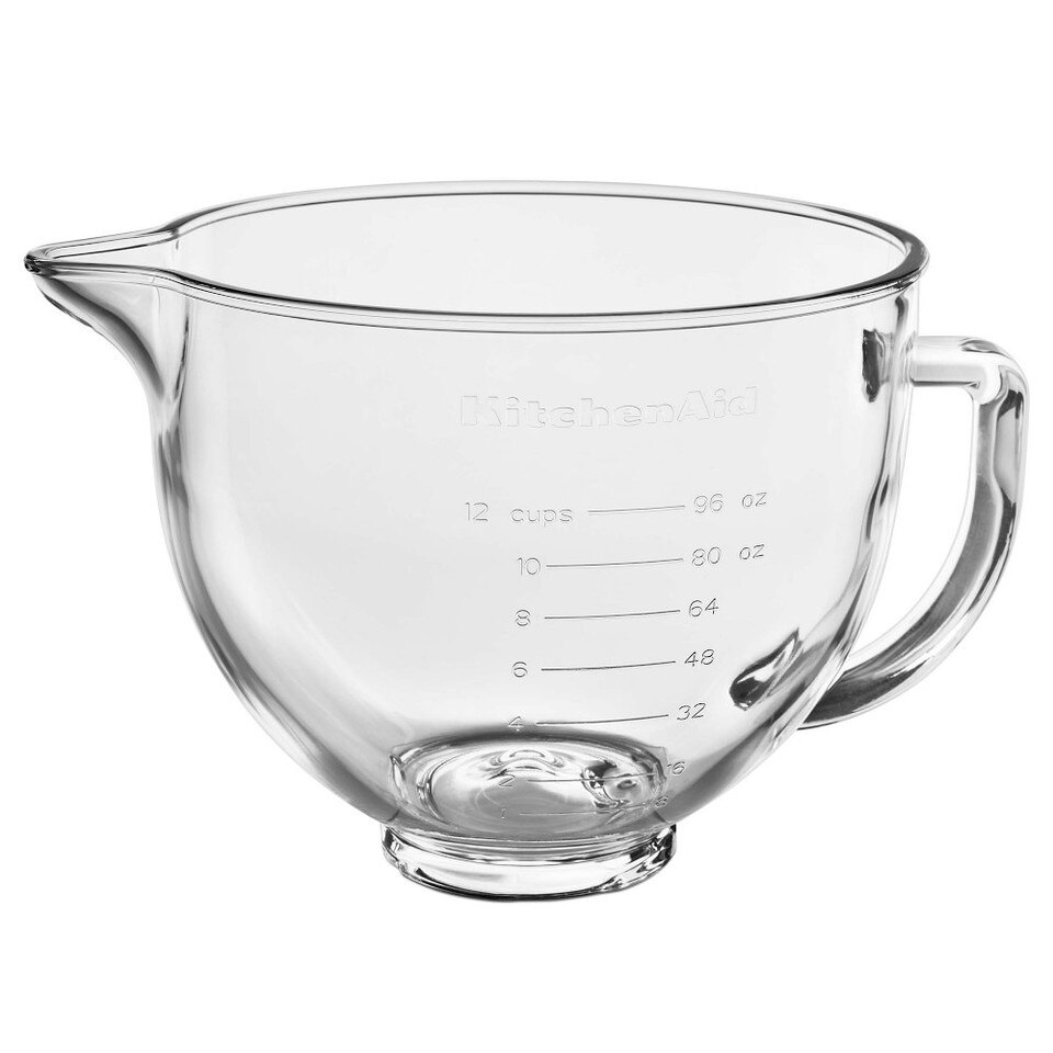 KitchenAid®Stand Mixer Clear Glass Bowl Attachment, 5Qt Williams